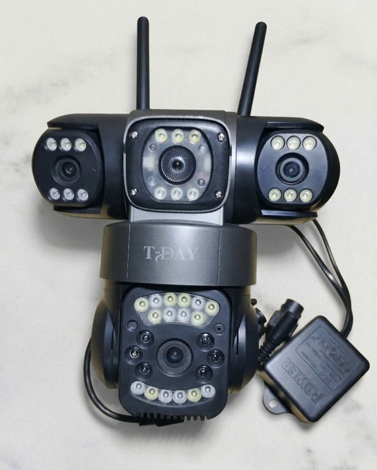 Cámara de Seguridad WiFi T-DAY – Tipo Pulpo