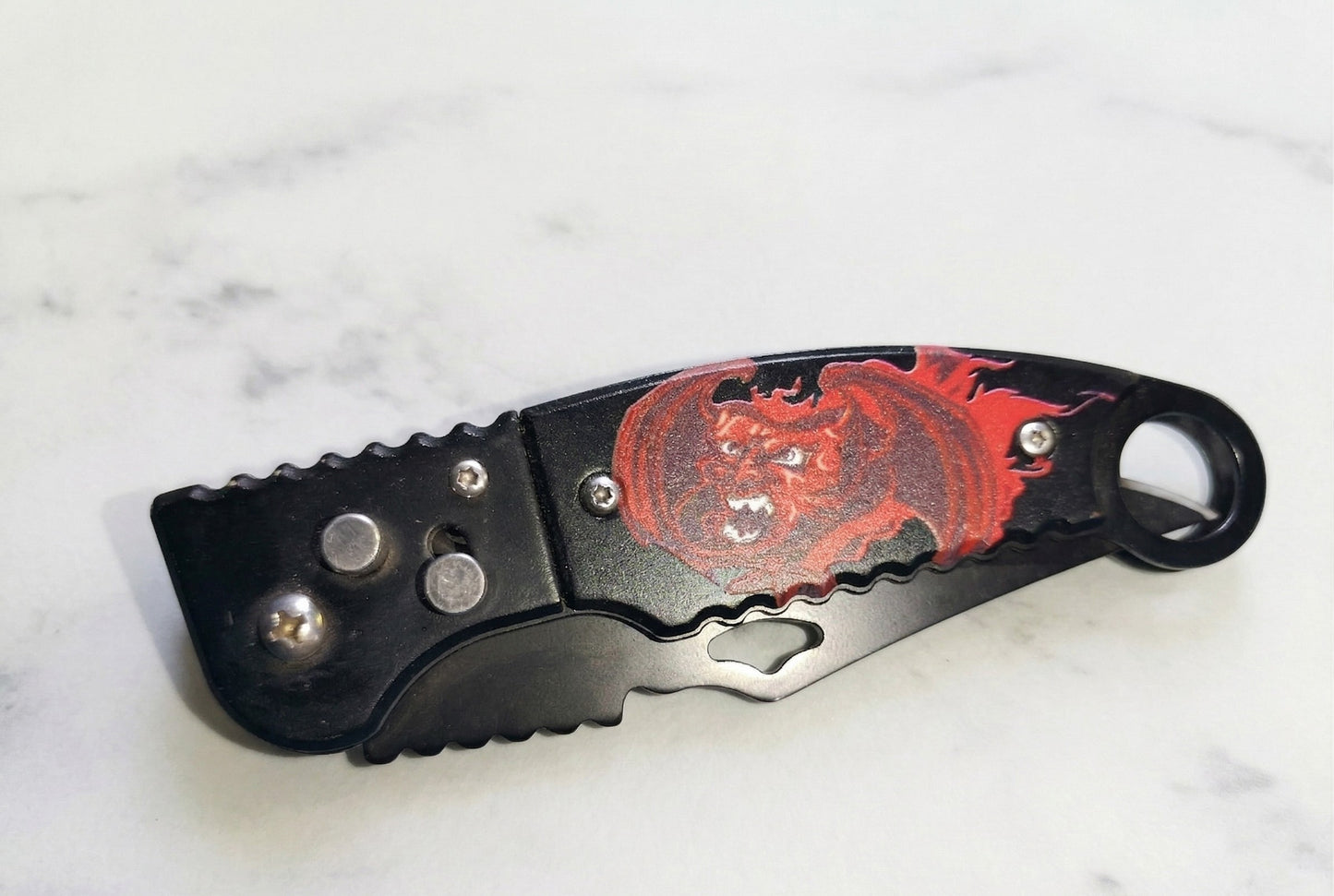 Navaja Táctica "Red Demon" Edición Black