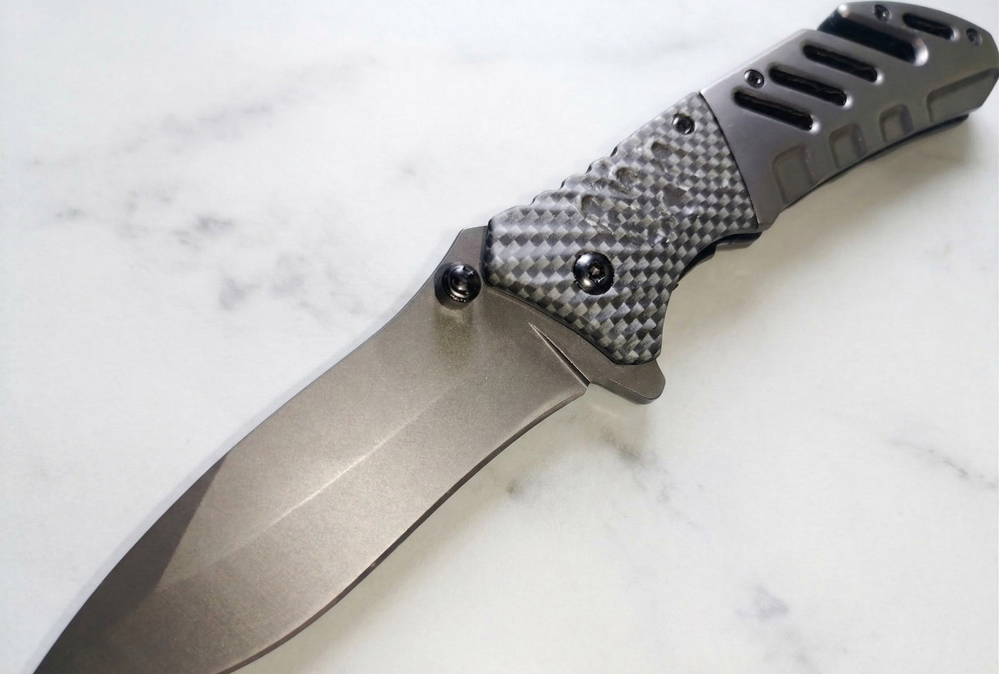 Navaja Táctica "Carbon Elite" con Corta-cinturones
