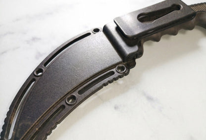 Cuchillo Táctico Karambit "Night Hunter" con Funda Rígida
