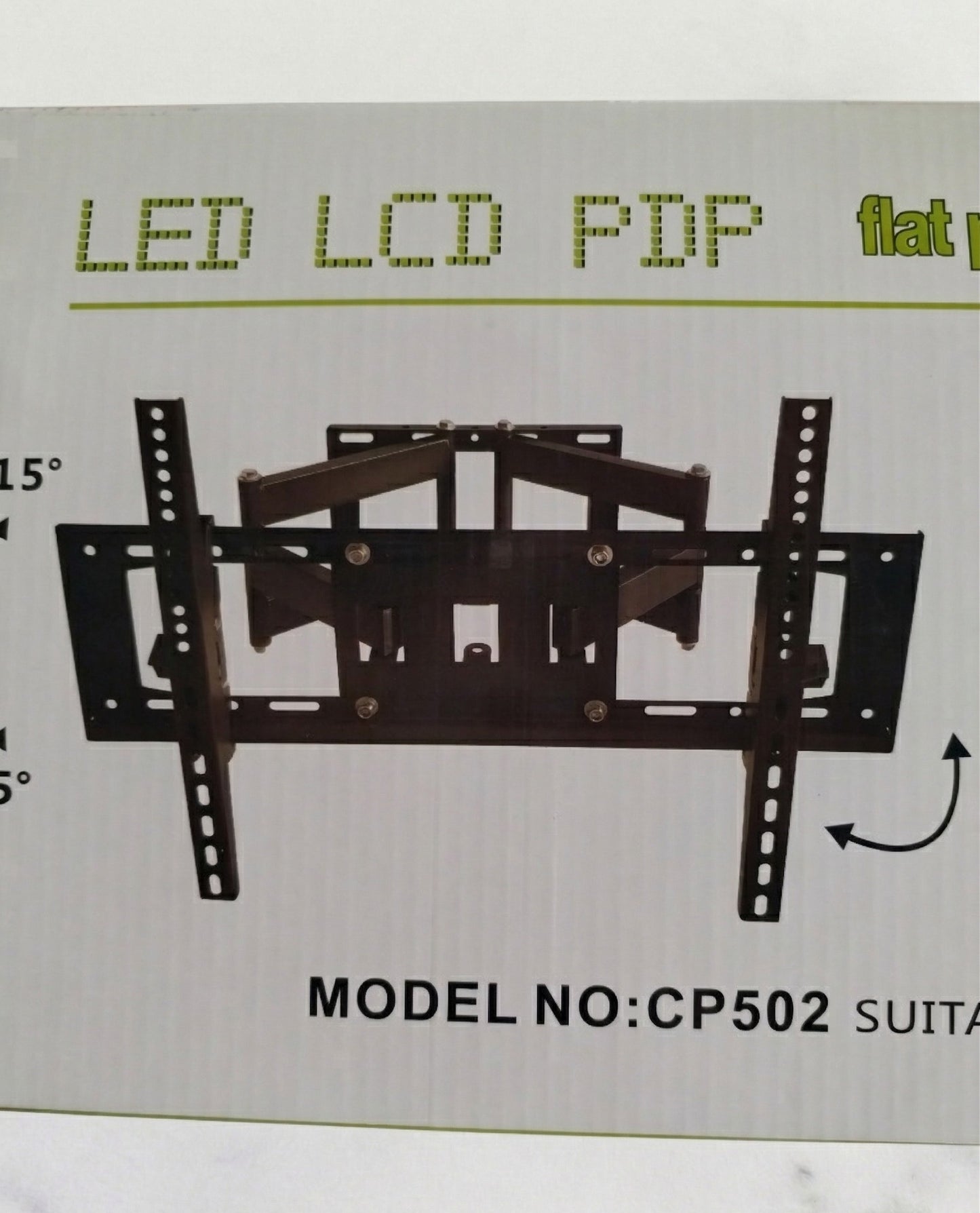 Soporte Reforzado para TV de 32" a 85" - Doble Brazo Articulado